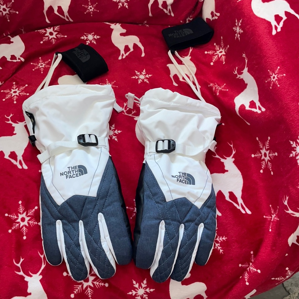 The North Face snowboarding gloves